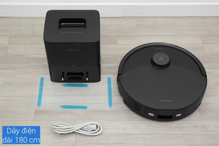 Robot hút bụi lau nhà Roborock Q10 PF+ (Plus) - Đen